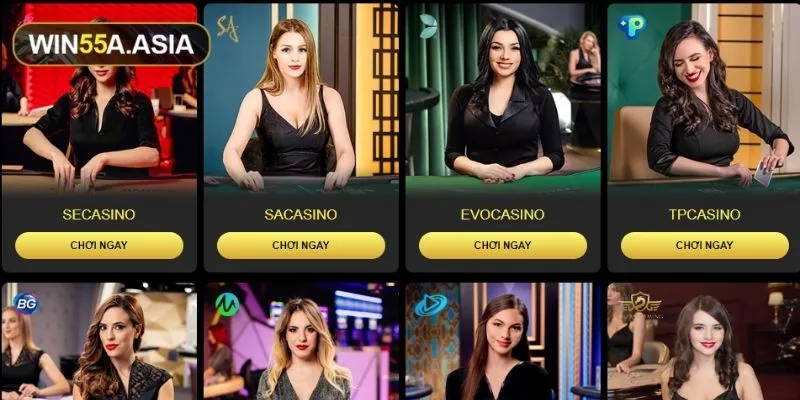 Live casino ấn tượng với bàn chơi luôn full kín người